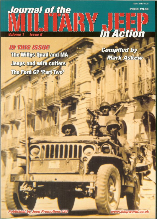 Image for JOURNAL OF THE MILITARY JEEP IN ACTION: VOLUME 1 ISSUE 6