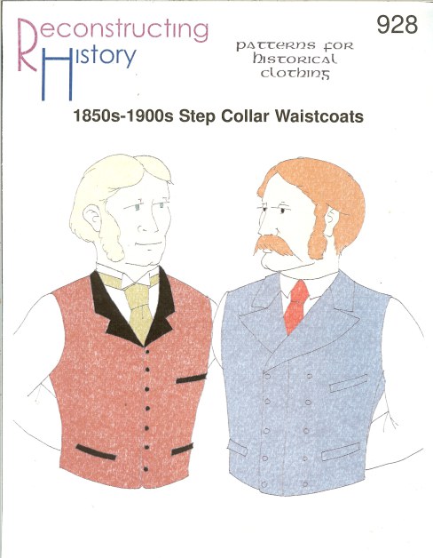 Image for RH928: 1850S-1900S STEP COLLAR WAISTCOATS