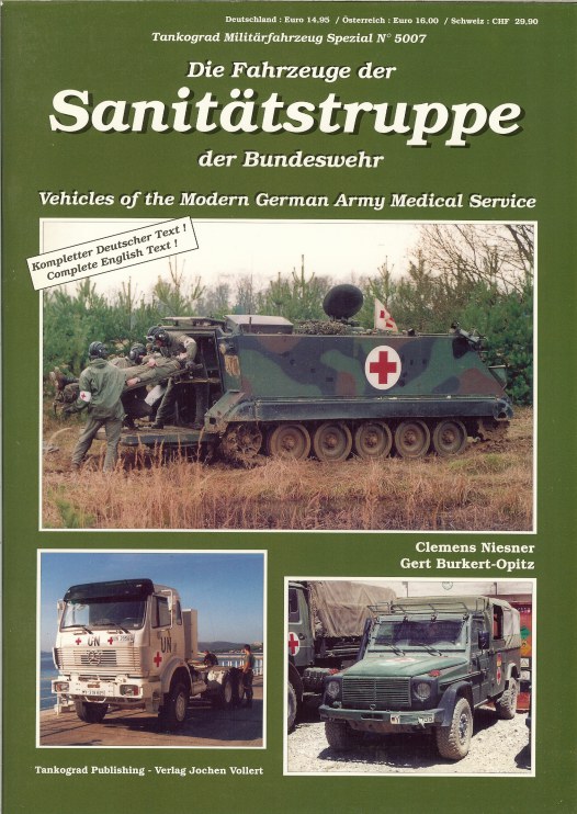 Image for VEHICLES OF THE MODERN GERMAN ARMY MEDICAL SERVICE