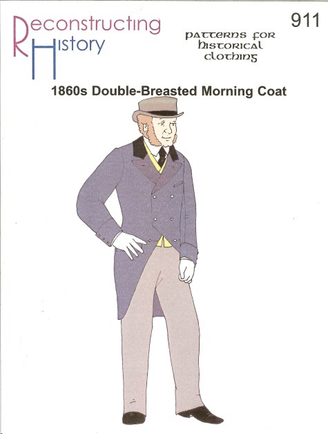 Image for RH911: MEN'S 1860S DOUBLE-BREASTED MORNING COAT
