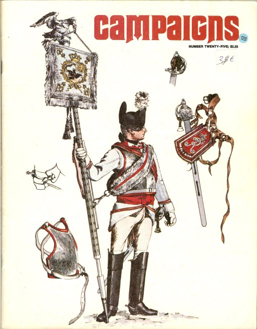 Image for CAMPAIGNS: AN INTERNATIONAL MAGAZINE OF MILITARY MINIATURES: NO.25, VOL.5 NOVEMBER/DECEMBER 1979