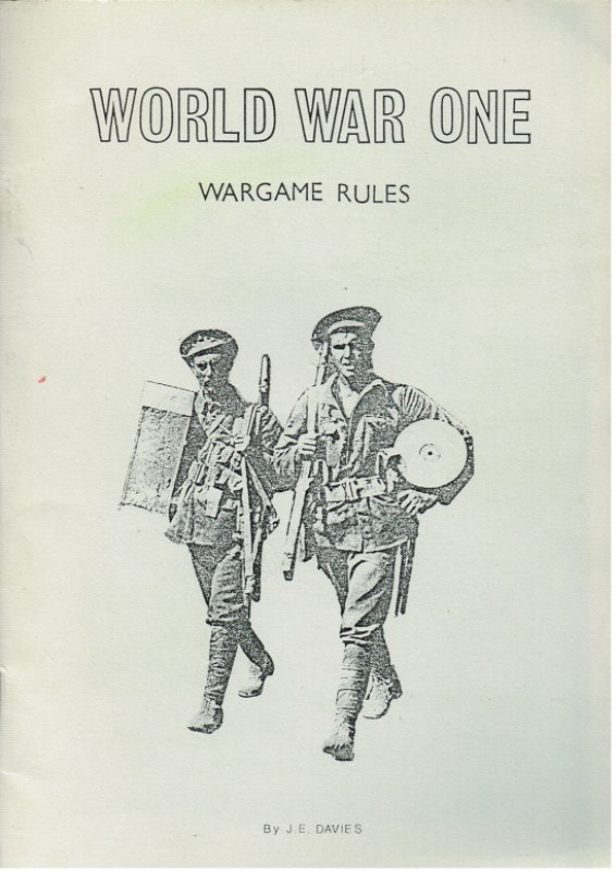 WORLD WAR ONE WARGAMES RULES (AMENDED EDITION)