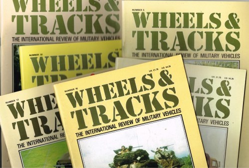 Image for WHEELS & TRACKS: THE INTERNATIONAL REVIEW OF MILITARY VEHICLES (BACK ISSUES AVAILABLE)