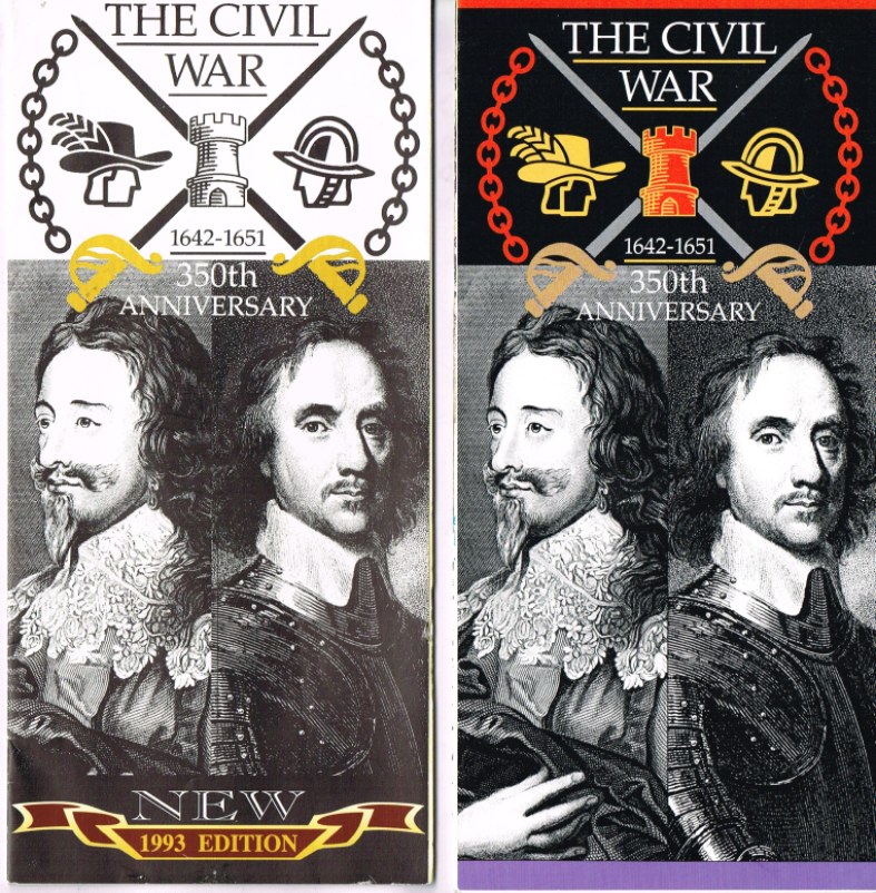 Image for THE CIVIL WAR 1642-1651: 350TH ANNIVERSARY (FOLD-OUT BROCHURE)
