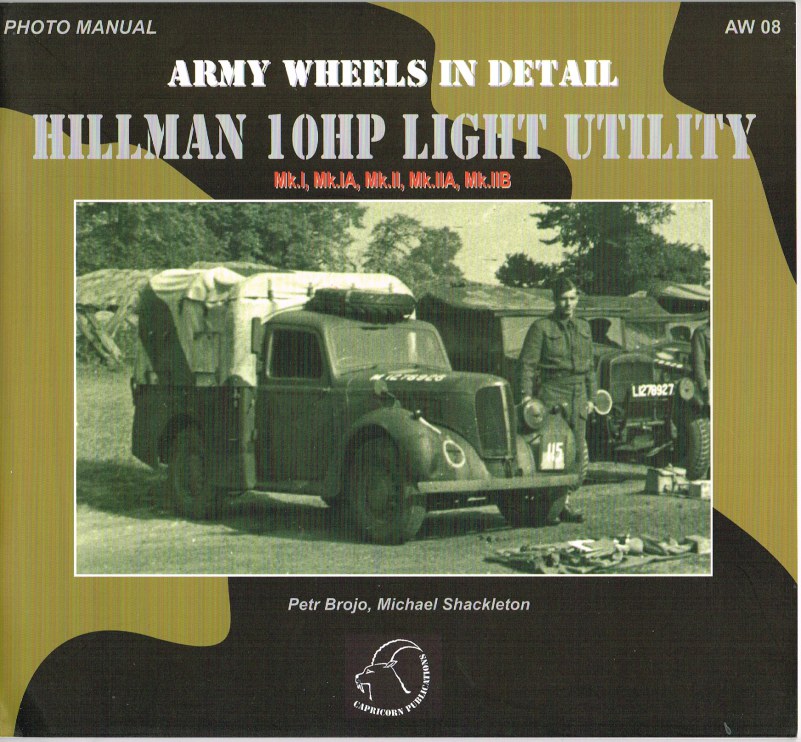Image for ARMY WHEELS IN DETAIL: HILLMAN 10HP LIGHT UTILITY (TILLY)