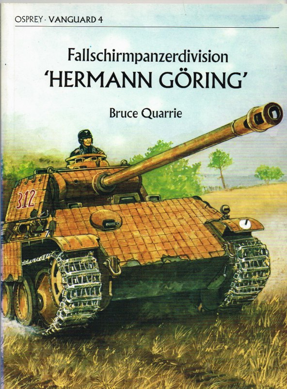 Image for OSPREY VANGUARD 4: FALLSCHIRMPANZERDIVISION 'HERMAN GORING'