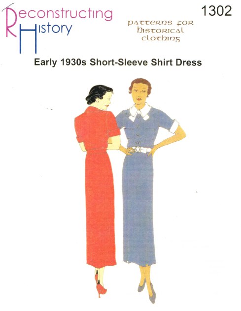 Image for RH1302: EARLY 1930S SHORT SLEEVE DAY DRESS