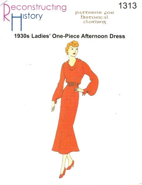 Image for RH1313: 1930S ONE-PIECE AFTERNOON DRESS