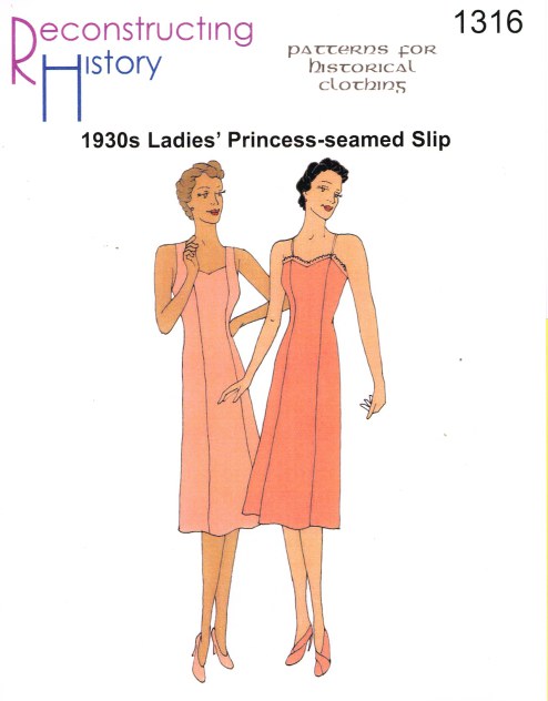 Image for RH1316: 1930S PRINCESS SEAMED SLIP