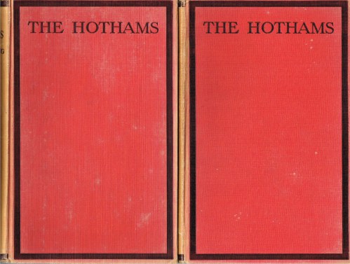 Image for THE HOTHAMS: BENG THE CHRONICLES OF THE HOTHAMS OF SCORBOROUGH AND SOUTH DALTON FROM THEIR HITHERTO UNPUBLISHED FAMILY PAPERS (TWO VOLUME SET)