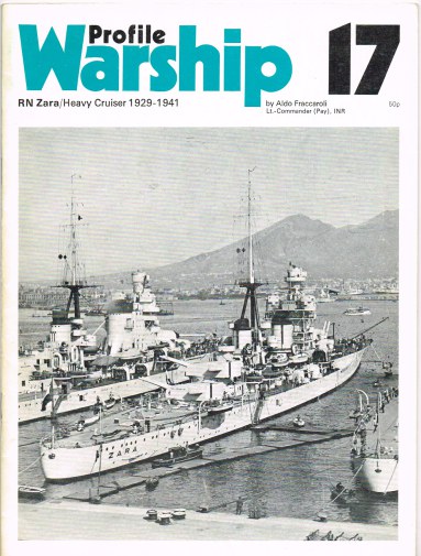 Image for PROFILE WARSHIP 17: RN ZARA / HEAVY CRUISER 1929-1941