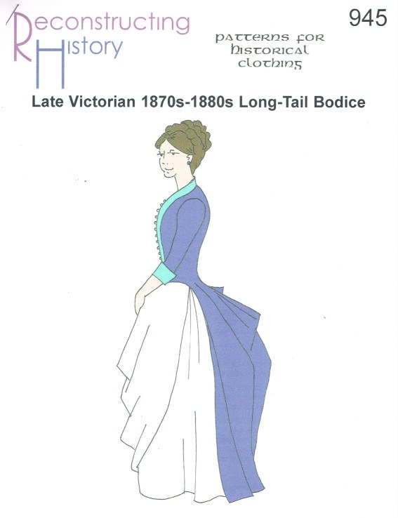Image for RH945: LATE VICTORIAN 1870S-1880S LONG-TAILED BODICE