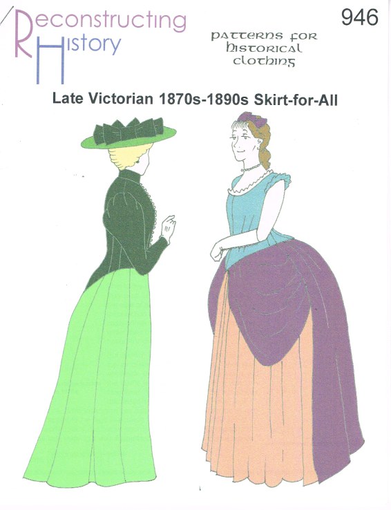 Image for RH946: LATE VICTORIAN 1870S-1880S SKIRT-FOR-ALL