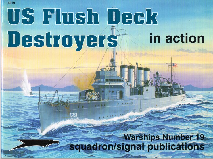 Image for US FLUSH DECK DESTROYERS IN ACTION