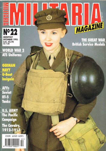 Image for MILITARIA MAGAZINE NO 22 : DECEMBER 1995