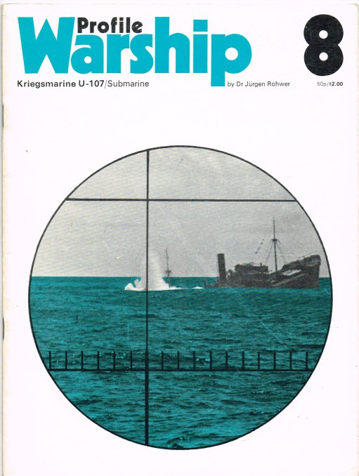 Image for PROFILE WARSHIP 8: KRIEGSMARINE U-107 SUBMARINE