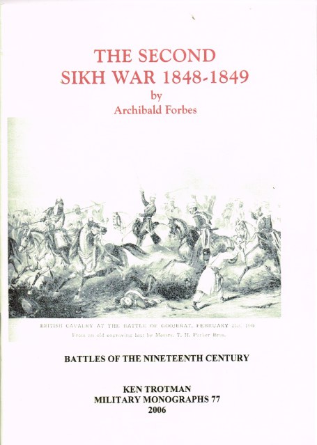 Image for THE SECOND SIKH WAR 1848-1849