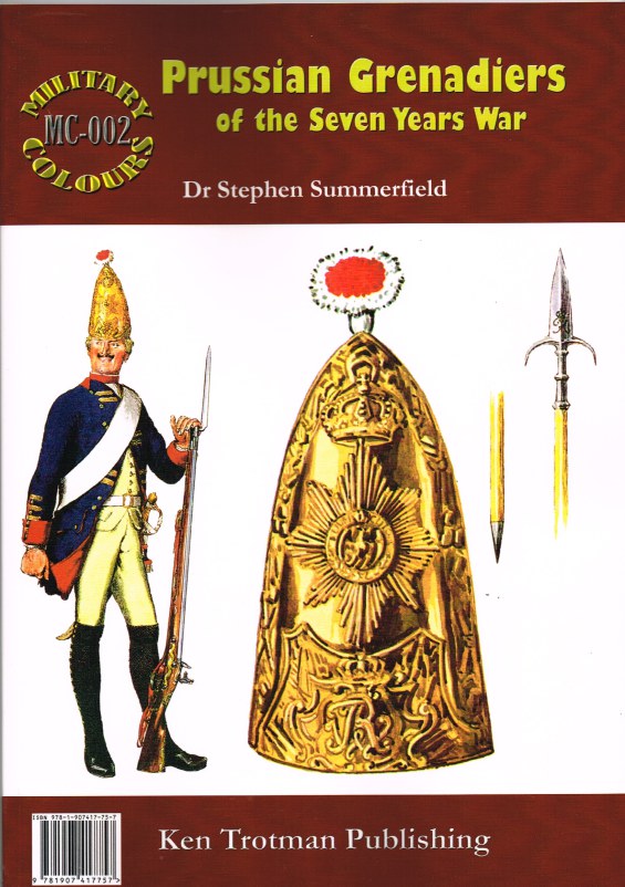 Image for MILITARY COLOURS 2: PRUSSIAN GRENADIERS OF THE SEVEN YEARS WAR