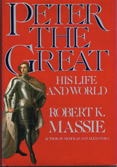 Image for PETER THE GREAT: HIS LIFE AND WORK