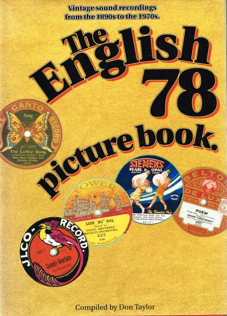 Image for THE ENGLISH 78 PICTURE BOOK : VINTAGE SOUND RECORDINGS FROM THE 1890S TO THE 1970S