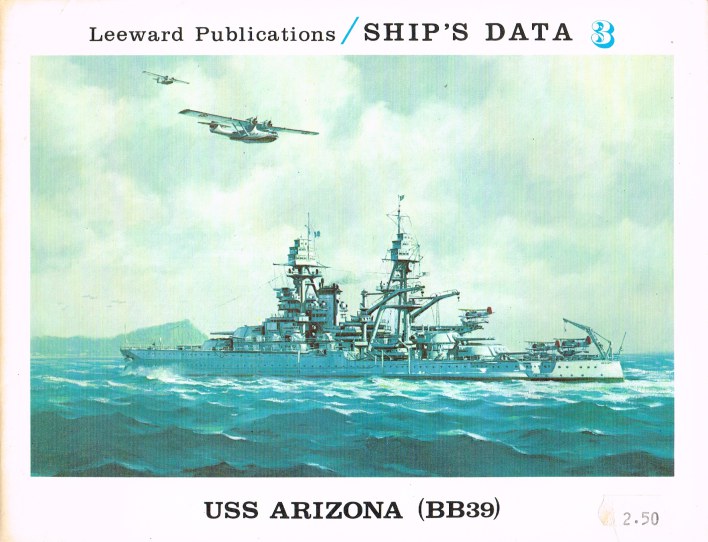Image for SHIP'S DATA 3: USS ARIZONA (BB39)