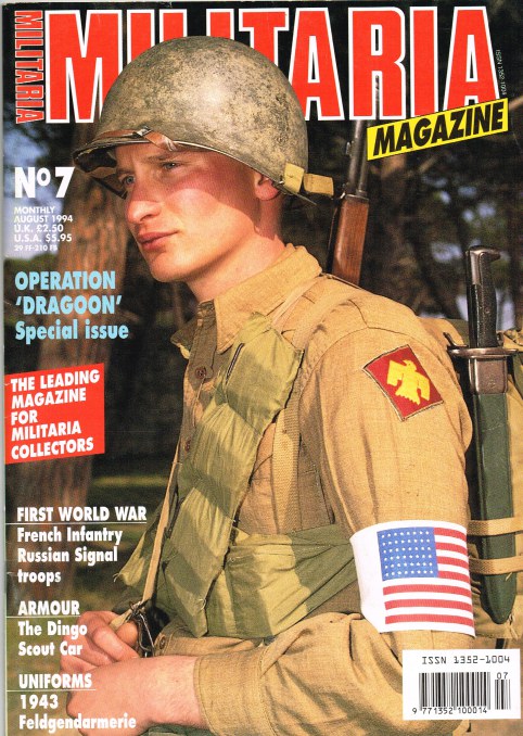 Image for MILITARIA MAGAZINE NO 7 : AUGUST 1994