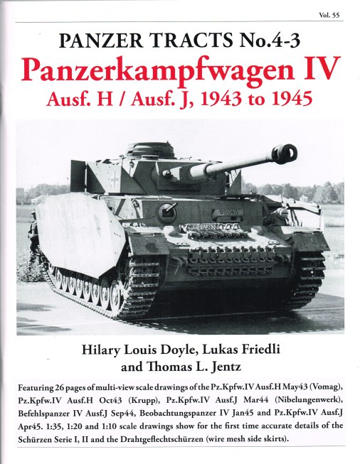 Image for PANZER TRACTS NO.4-3 : PANZERKAMPFWAGEN IV AUSF.H / AUSF.J 1943 TO 1945
