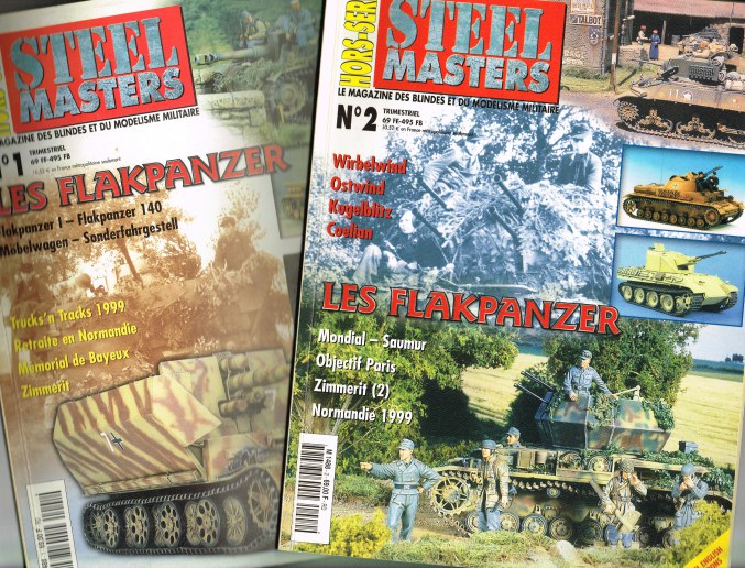 Image for STEEL MASTERS HORS-SERIE NO.1 + HORS-SERIE NO.2: LES FLAKPANZER (TWO VOLUMES)