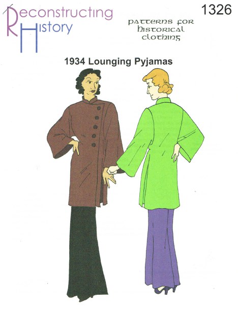 Image for RH1326: LADIES' LOUNGING PYJAMAS CIRCA 1934