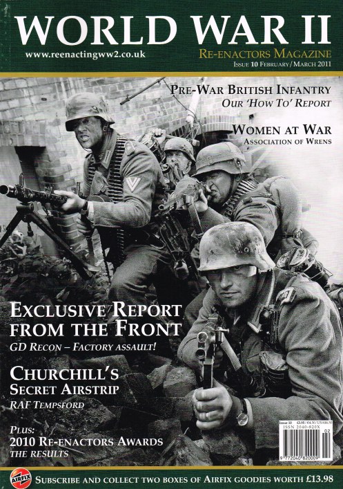 Image for WORLD WAR II RE-ENACTORS MAGAZINE ISSUE 10 FEBRUARY/MARCH 2011