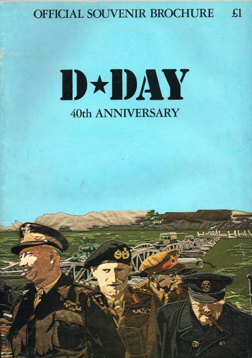 Image for D-DAY 40TH ANNIVERSARY : OFFICIAL SOUVENIR BROCHURE