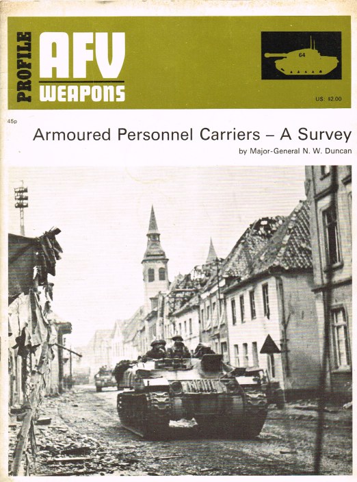 Image for PROFILE AFV 64: ARMOURED PERSONNEL CARRIERS - A SURVEY