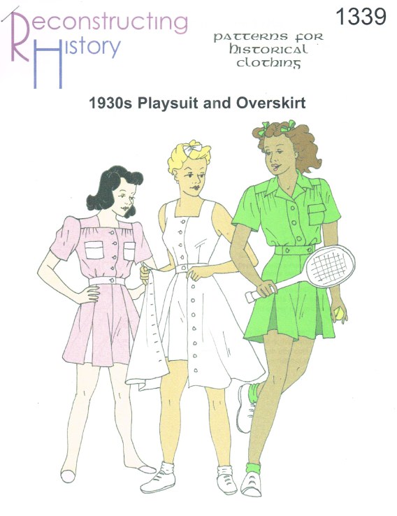 Image for RH1339: 1930S PLAYSUIT AND OVERSKIRT