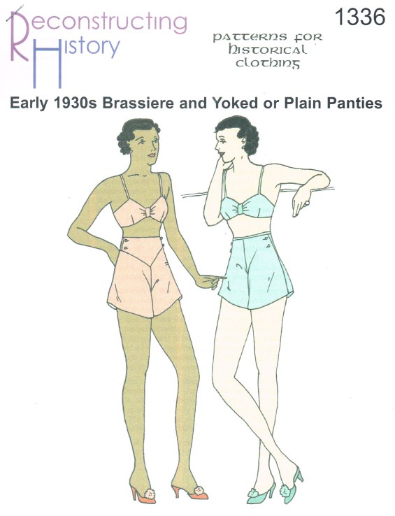 Image for RH1336: EARLY 1930S BRASSIERE AND YOKED OR PLAIN PANTIES