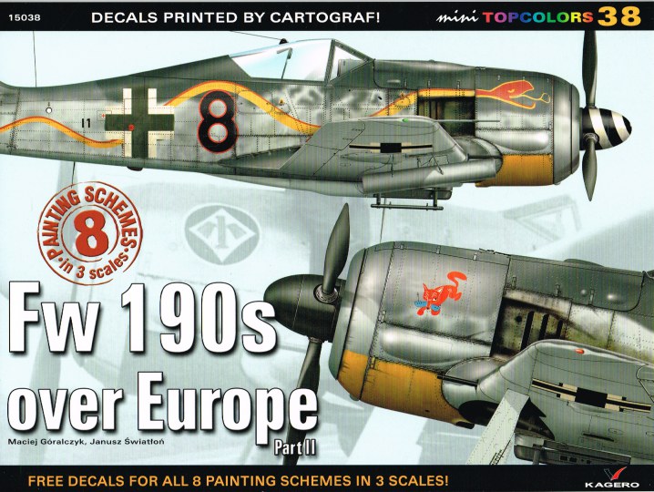 Image for MINI TOPCOLORS 38: FW 190S OVER EUROPE - PART II
