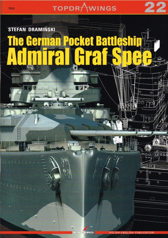 Image for TOPDRAWINGS 22 : THE GERMAN POCKET BATTLESHIP ADMIRAL GRAF SPEE