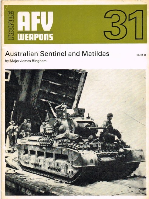 Image for PROFILE AFV 31: AUSTRALIAN SENTINEL MATILDAS