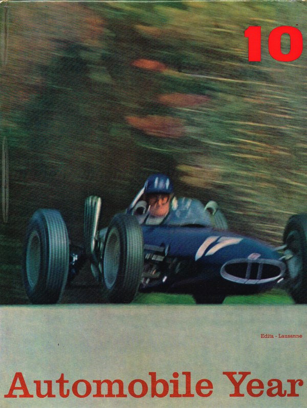 Image for AUTOMOBILE YEAR NO.10 EDITION 1962-1963