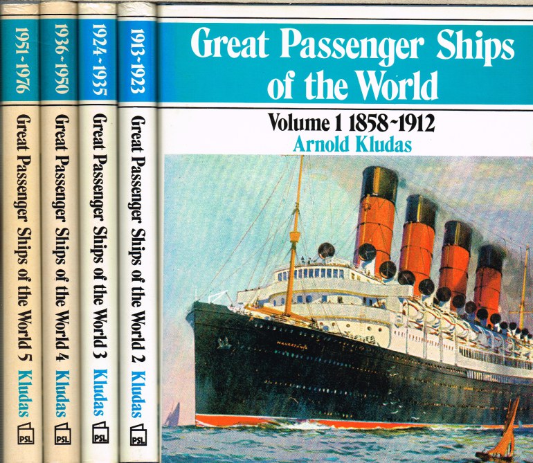 Image for GREAT PASSENGER SHIPS OF THE WORLD (SIX VOLUME SET)