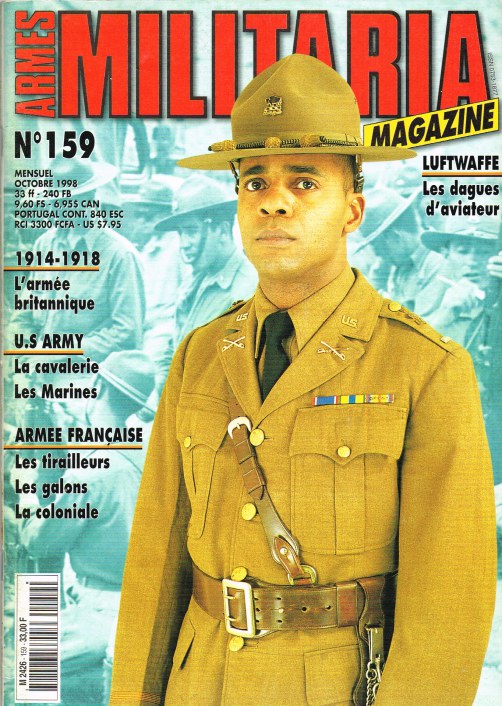Image for ARMES MILITARIA MAGAZINE NO. 159 (FRENCH TEXT)