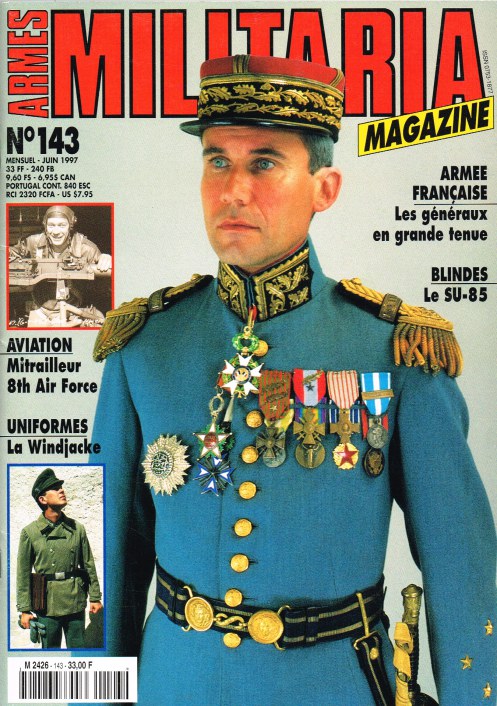 Image for ARMES MILITARIA MAGAZINE NO. 143 (FRENCH TEXT)