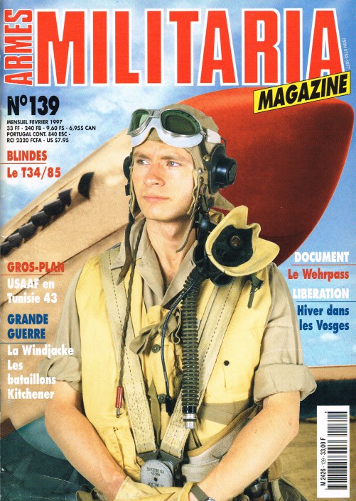 Image for ARMES MILITARIA MAGAZINE NO. 139 (FRENCH TEXT)