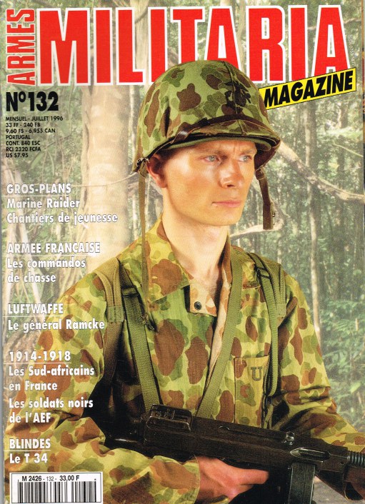 Image for ARMES MILITARIA MAGAZINE NO. 132 (FRENCH TEXT)