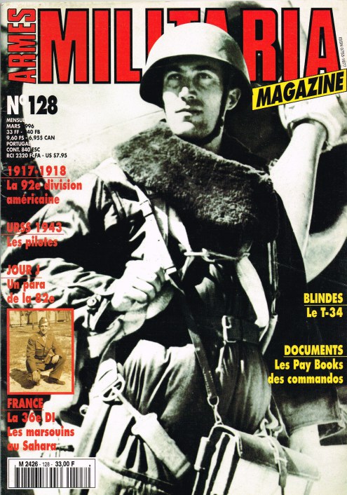 Image for ARMES MILITARIA MAGAZINE NO. 128 (FRENCH TEXT)