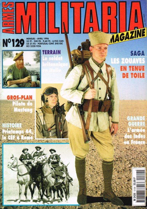 Image for ARMES MILITARIA MAGAZINE NO. 129 (FRENCH TEXT)