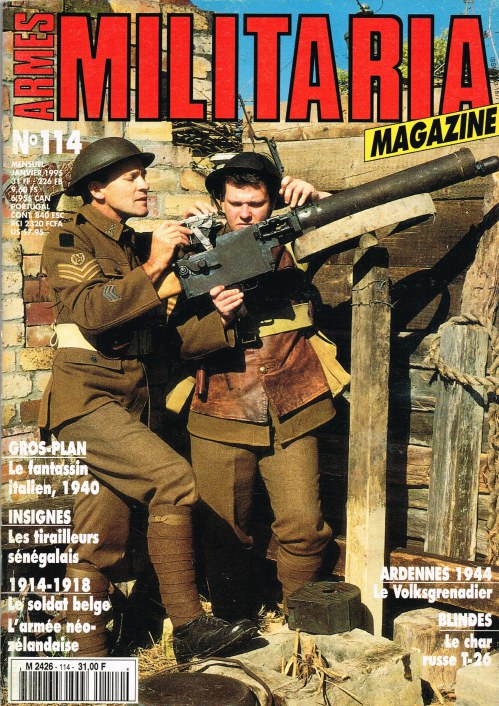 Image for ARMES MILITARIA MAGAZINE NO. 114 (FRENCH TEXT)