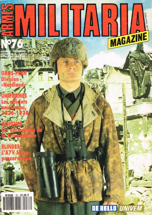 Image for ARMES MILITARIA MAGAZINE NO. 76 (FRENCH TEXT)