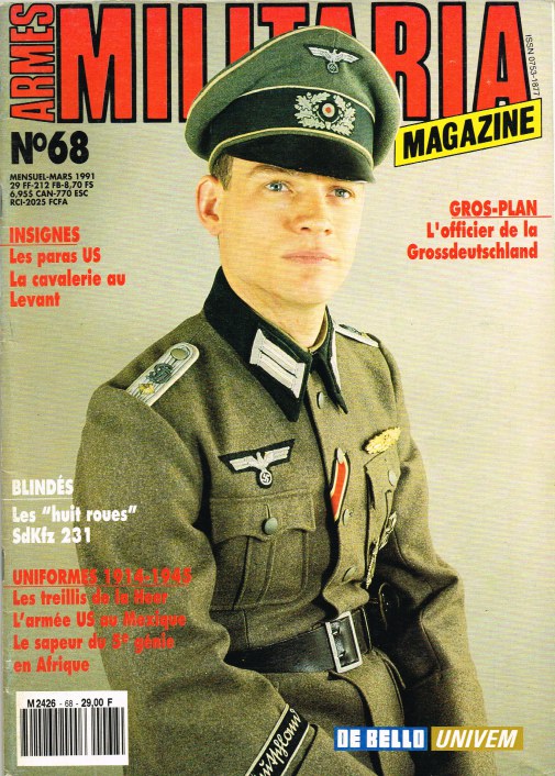 Image for ARMES MILITARIA MAGAZINE NO. 68 (FRENCH TEXT)