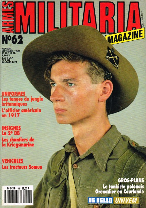 Image for ARMES MILITARIA MAGAZINE NO. 62 (FRENCH TEXT)