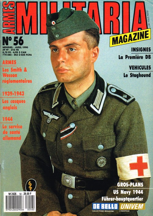Image for ARMES MILITARIA MAGAZINE NO. 56 (FRENCH TEXT)